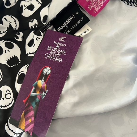 Blackmilk Disney.  Jack skellington reversible.   Long torso - Picture 3 of 3